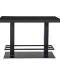 Table de comptoir 140x80 - noir