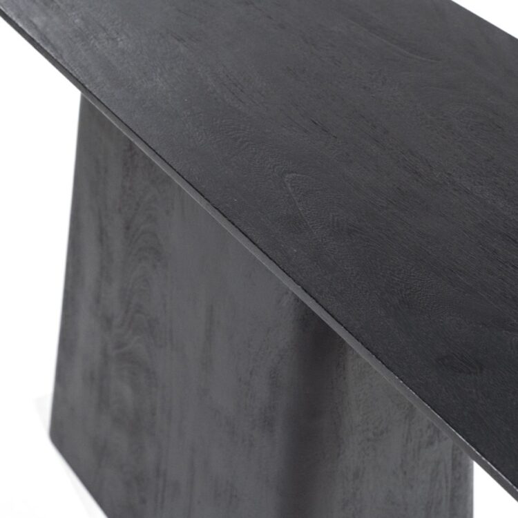 Aron - Sidetable - 180cm x 40cm - Zwart