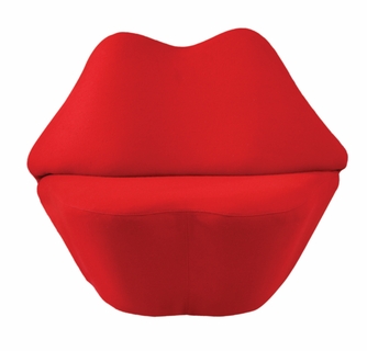 Kiss - Fauteuil - Rood - S