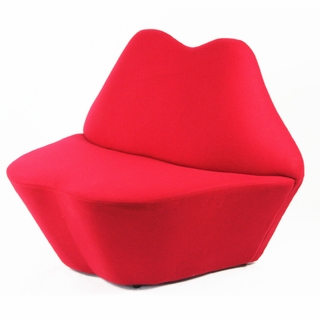 Kiss - Fauteuil - Rood - S